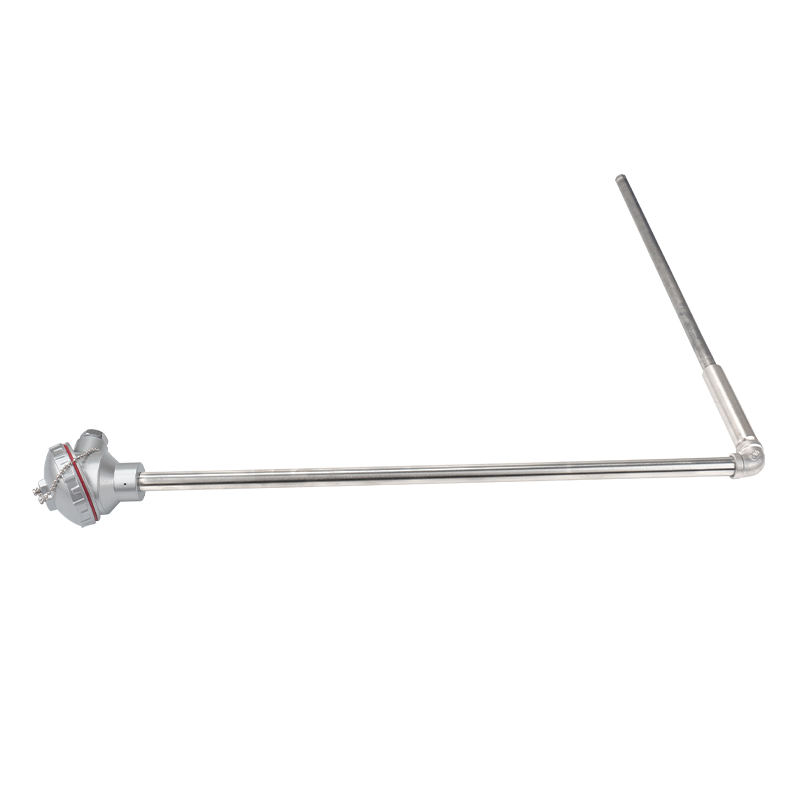 Термопара типа К для промышленного износостойкого алюминиевого тигля печи термопары L-типа