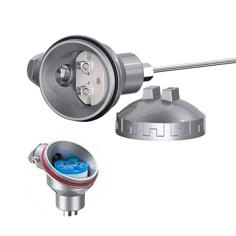 Датчик высокотемпературной промышленной печи Зонд из нержавеющей стали 1200°C Датчик термопары типа K