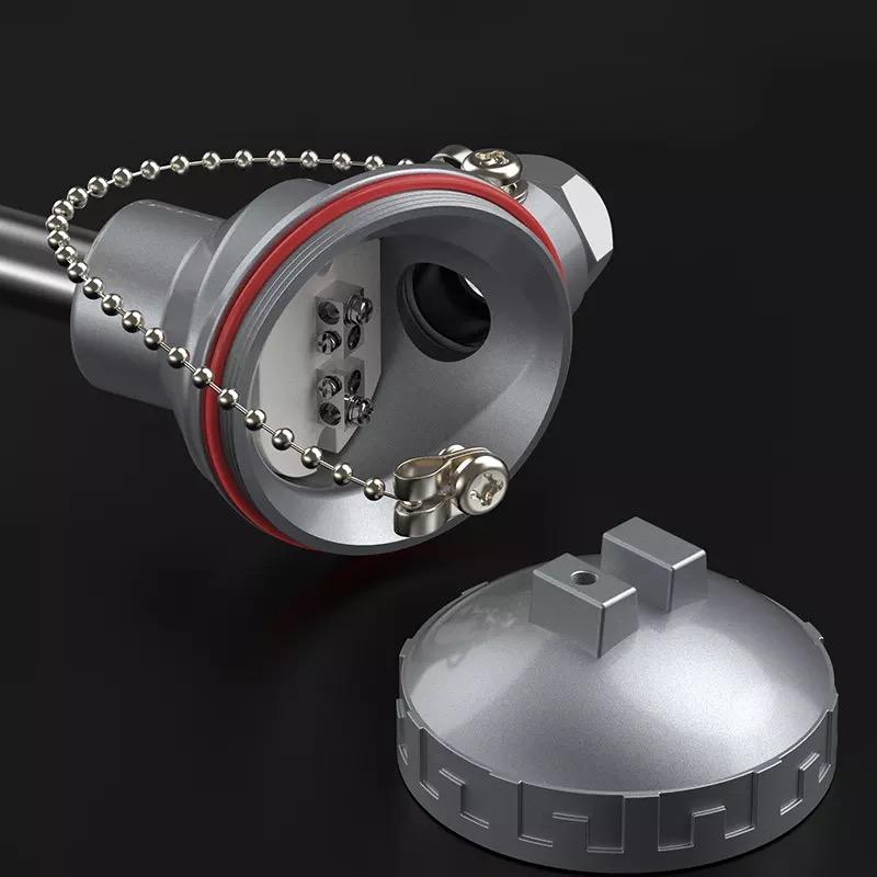 Датчик высокотемпературной промышленной печи Зонд из нержавеющей стали 1200°C Датчик термопары типа K