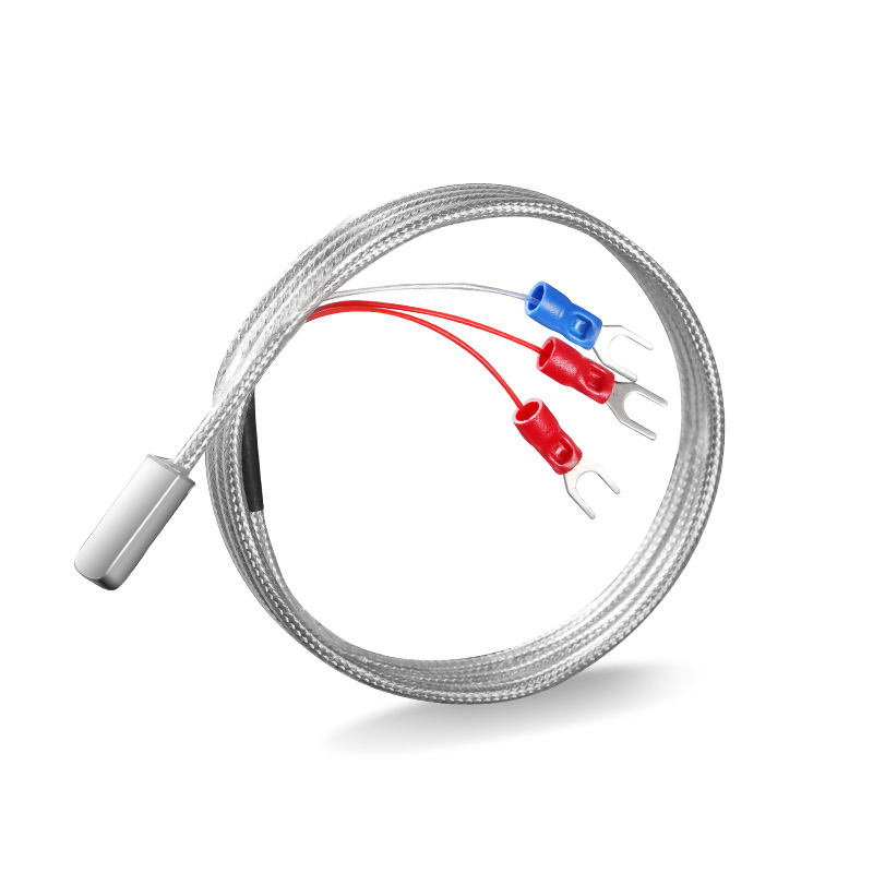 Компактный датчик температуры промышленного класса с винтовым креплением из нержавеющей стали, зонд PT100K (M6/M8), термопара