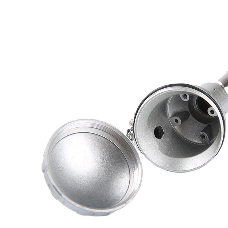 Изолированная, водонепроницаемая, износостойкая термопара из нержавеющей стали 1800°C Термопара типа K Зондовая термопара типа PT100 RTD