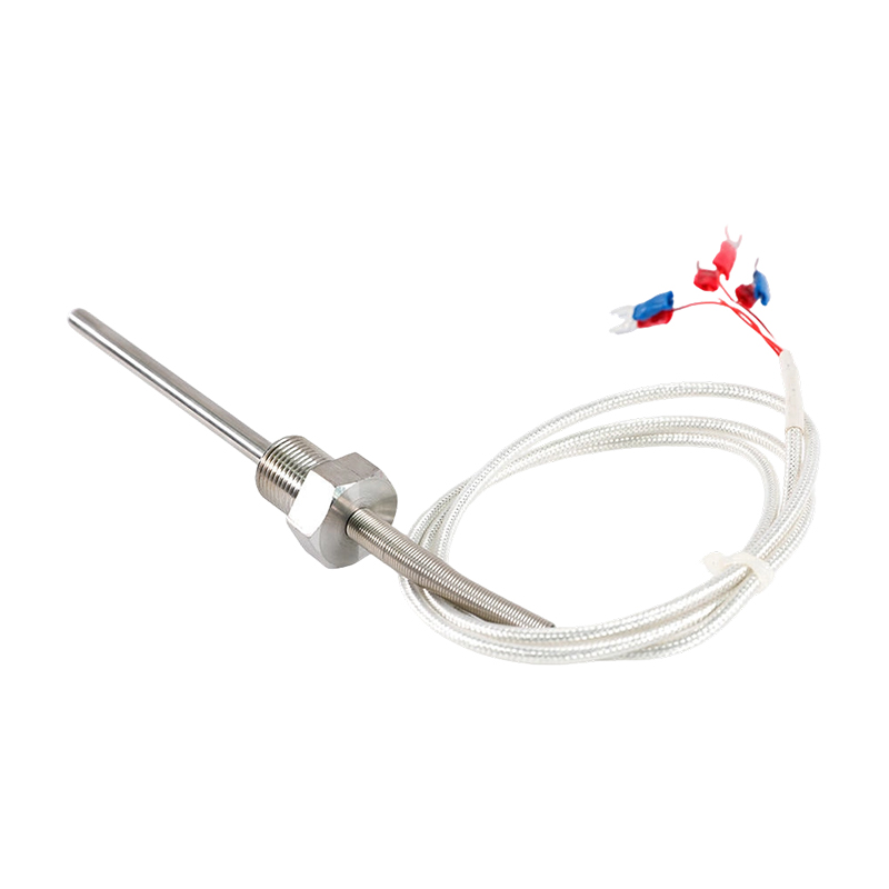 Прямая поставка с завода - 200 ~ 450°C Класс A 316 Rtd Pt100 Датчик температуры Платиновый термометр сопротивления Зонд 1/2