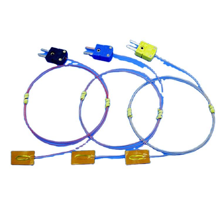 Высокоточная самоклеящаяся термопара K-типа для поверхностного монтажа для проводов измерения температуры