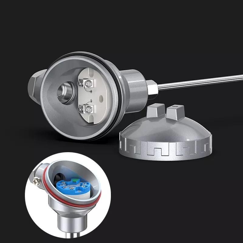 Датчик высокотемпературной промышленной печи Зонд из нержавеющей стали 1200°C Датчик термопары типа K