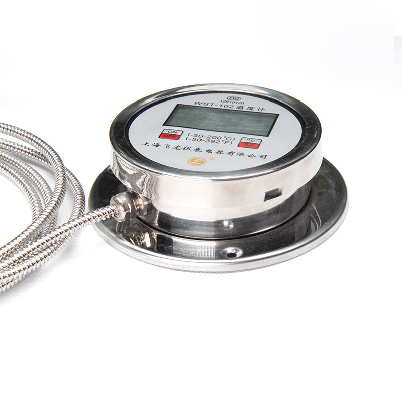 Высокоточный цифровой дисплейный термометр радиальный K-тип Pt100 термометр из нержавеющей стали гибкий шланг цифровой термометр